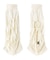 GATHERED LACE UP LEG WARMER