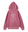 MIX LOGO & FACE FADED ZIP UP SWEAT HOODIE