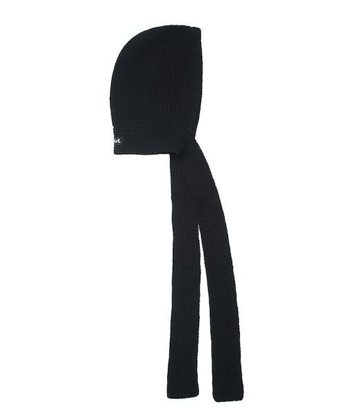 STRAPPED KNIT BALACLAVA