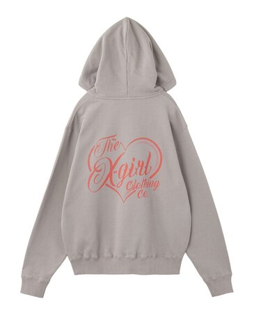 HEART SPRAY LOGO SWEAT HOODIE