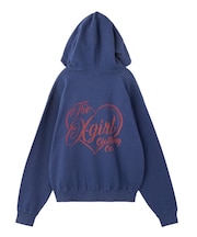 HEART SPRAY LOGO SWEAT HOODIE