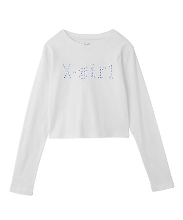 STAR MOTIF LOGO L/S BABY TEE