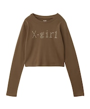 STAR MOTIF LOGO L/S BABY TEE