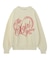 HEART SPRAY LOGO KNIT TOP