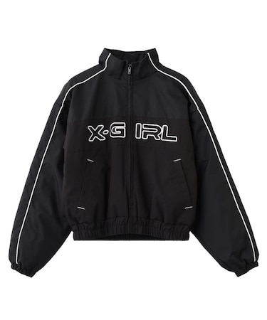 X-girl LOGO EMBROIDERY JACKET
