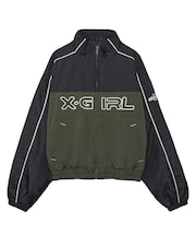 X-girl LOGO EMBROIDERY JACKET