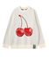 CHERRY JACQUARD KNIT TOP