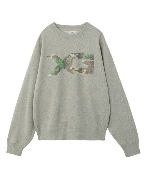 XG スウェット I LOVE XG LOGO SWEAT HOODIE｜エックスガールの通販｜&mall（アンド