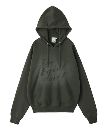 SPRAY LOGO SWEAT HOODIE