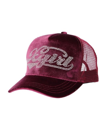 VELOUR TRUCKER CAP