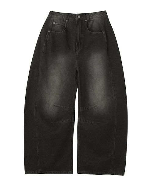 WIDE BAGGY DENIM PANTS