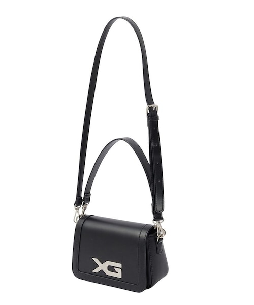 XG EMBLEM BUCKLE 2WAY FAUX LEATHER BAG｜エックスガールの通販