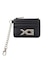 XG EMBLEM BUCKLE FAUX LEATHER CARD CASE