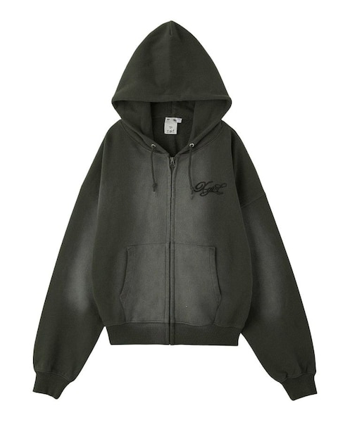 パーカー LEOPARD COMPACT ZIP UP HOODIE｜エックスガールの通販｜&mall（アンド