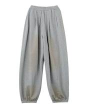 SPRAY PRINT BALLOON SWEAT PANTS