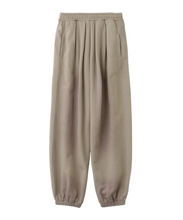 SPRAY PRINT BALLOON SWEAT PANTS