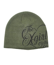 HEART SCRIPT LOGO BEANIE
