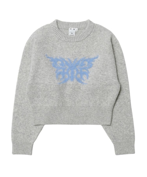 TRIBAL BUTTERFLY KNIT TOP