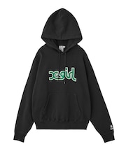 MILLS LOGO LAYERED PATCH SWEAT HOODIE