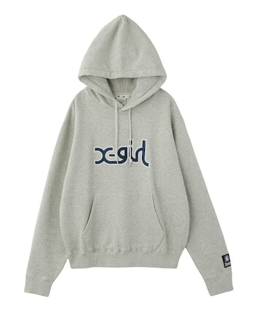 MILLS LOGO LAYERED PATCH SWEAT HOODIE
