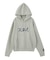 MILLS LOGO LAYERED PATCH SWEAT HOODIE