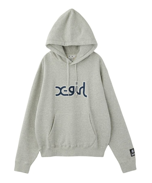 MILLS LOGO LAYERED PATCH SWEAT HOODIE