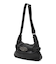 OVAL LOGO CLASP FAUX LEATHER SHOULDER BAG