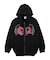 HEART AND WING ZIP UP SWEAT HOODIE