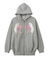 HEART AND WING ZIP UP SWEAT HOODIE