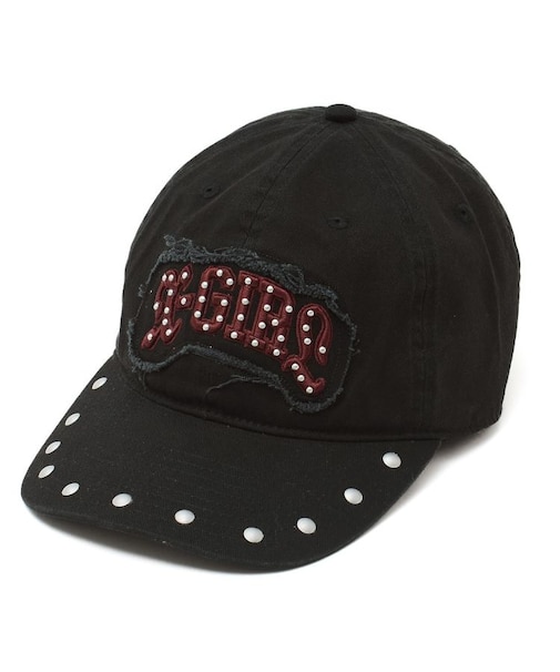 STUDDED LOGO PATCH 6PANEL CAP