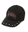 STUDDED LOGO PATCH 6PANEL CAP