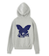 BUTTERFLY PATCH SWEAT HOODIE