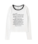 LETTERING L/S COMPACT TOP