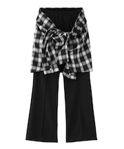 WAISTCLOTH SET LAYERED PANTS