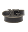 XG EMBLEM CLASP FAUX LEATHER BELT