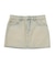 CURSIVE LOGO DENIM MINI SKIRT