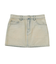 CURSIVE LOGO DENIM MINI SKIRT