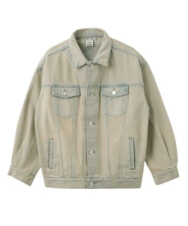 CURSIVE LOGO DENIM JACKET