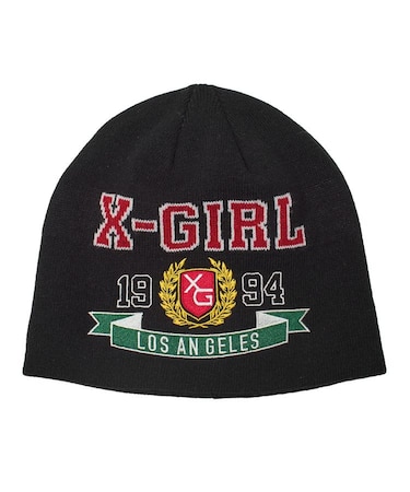 COLLEGE LOGO JACQUARD BEANIE