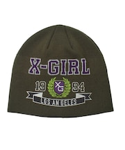 COLLEGE LOGO JACQUARD BEANIE