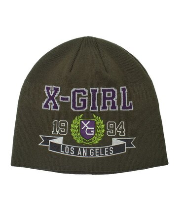 COLLEGE LOGO JACQUARD BEANIE