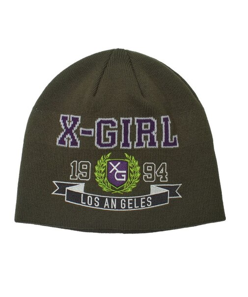COLLEGE LOGO JACQUARD BEANIE