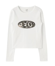 OVAL LOGO PATCH L/S COMPACT TOP