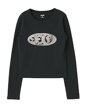 OVAL LOGO PATCH L/S COMPACT TOP