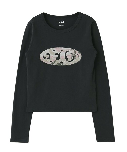 OVAL LOGO PATCH L/S COMPACT TOP