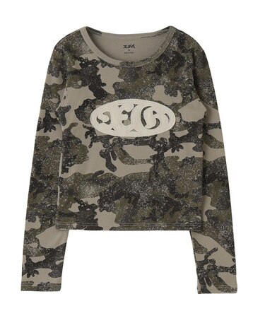 OVAL LOGO PATCH L/S COMPACT TOP