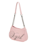 SPRAY SCRIPT LOGO SHOULDER BAG