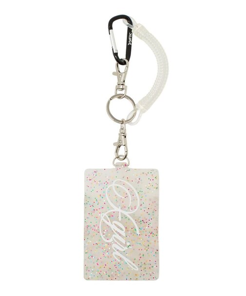 SCRIPT LOGO RUBBER PASS CASE