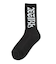 WIDE GOTHIC LOGO JACQUARD SOCKS