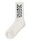 WIDE GOTHIC LOGO JACQUARD SOCKS